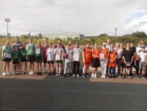 Соревнования по стритболу и волейболу