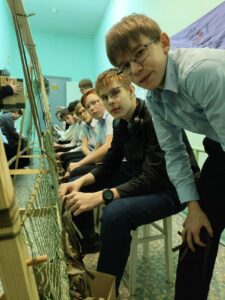 Мастер-класс по плетению костюмов Лешего